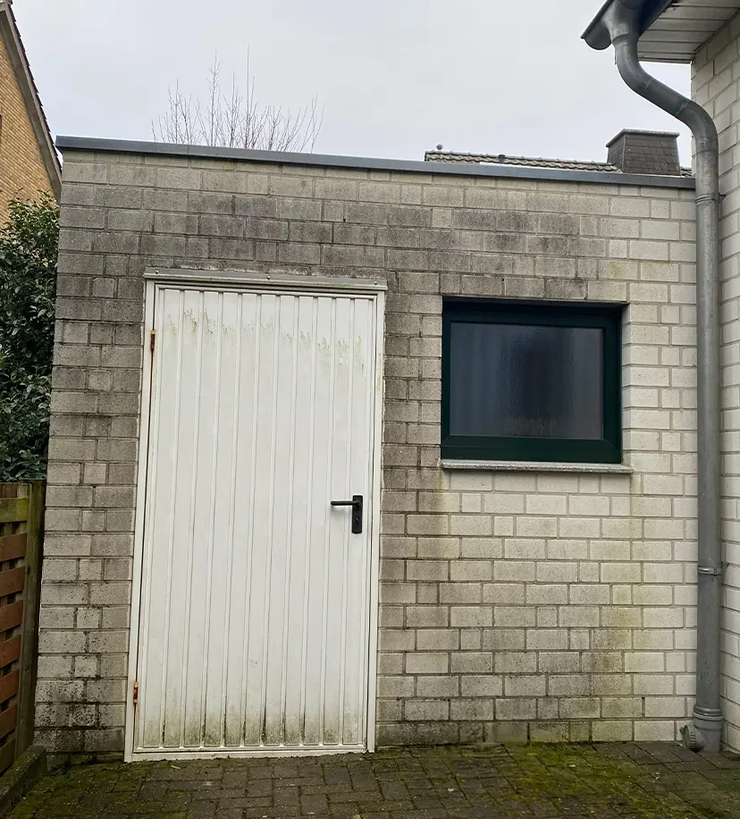 garage vor glanzpunkt reinigung